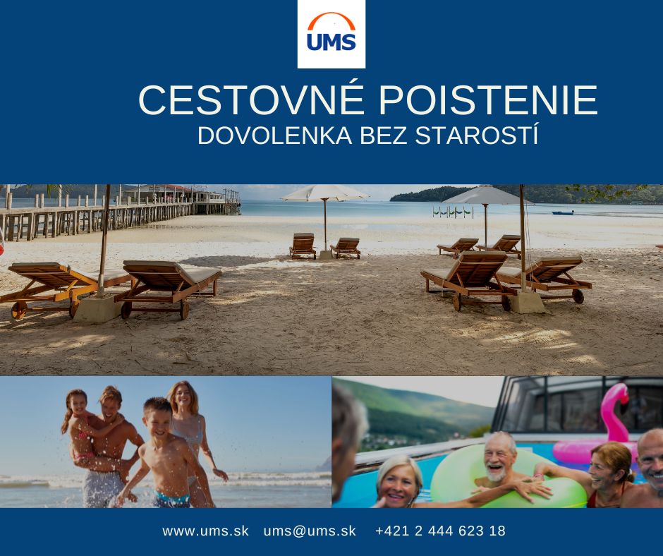 Hlavná sezóna pred dverami – nezabudnite na cestovné poistenie!